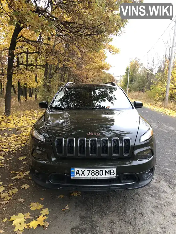 Позашляховик / Кросовер Jeep Cherokee 2016 3.24 л. Автомат обл. Харківська, Харків - Фото 1/13