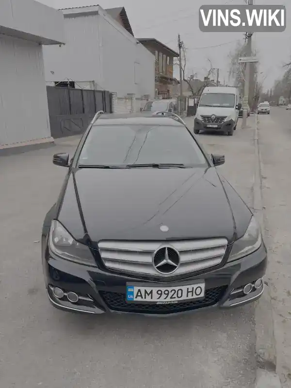 Універсал Mercedes-Benz C-Class 2013 2.2 л. Автомат обл. Житомирська, Житомир - Фото 1/9