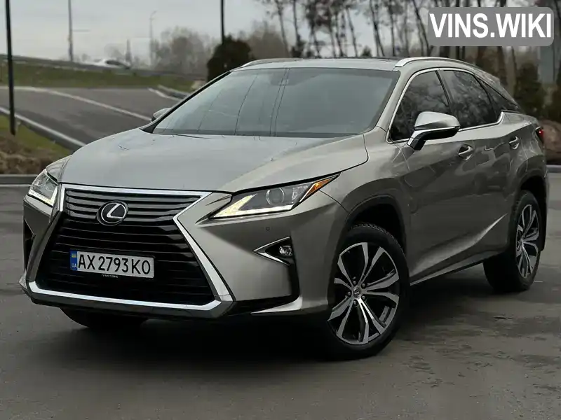 Позашляховик / Кросовер Lexus RX 2017 3.5 л. Автомат обл. Київська, Київ - Фото 1/21