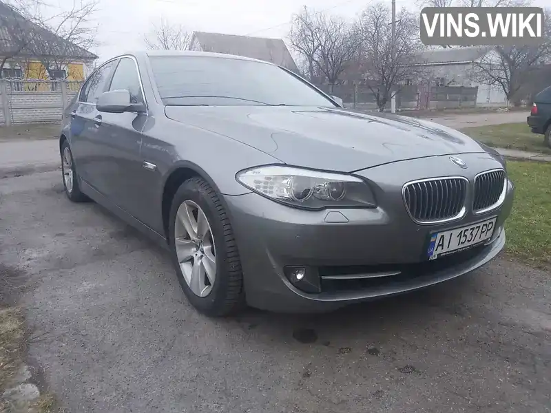 Седан BMW 5 Series 2012 2 л. Автомат обл. Київська, location.city.uzyn - Фото 1/14