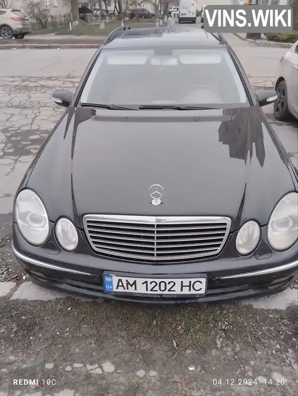 Универсал Mercedes-Benz E-Class 2003 3.22 л. Автомат обл. Житомирская, Звягель - Фото 1/21