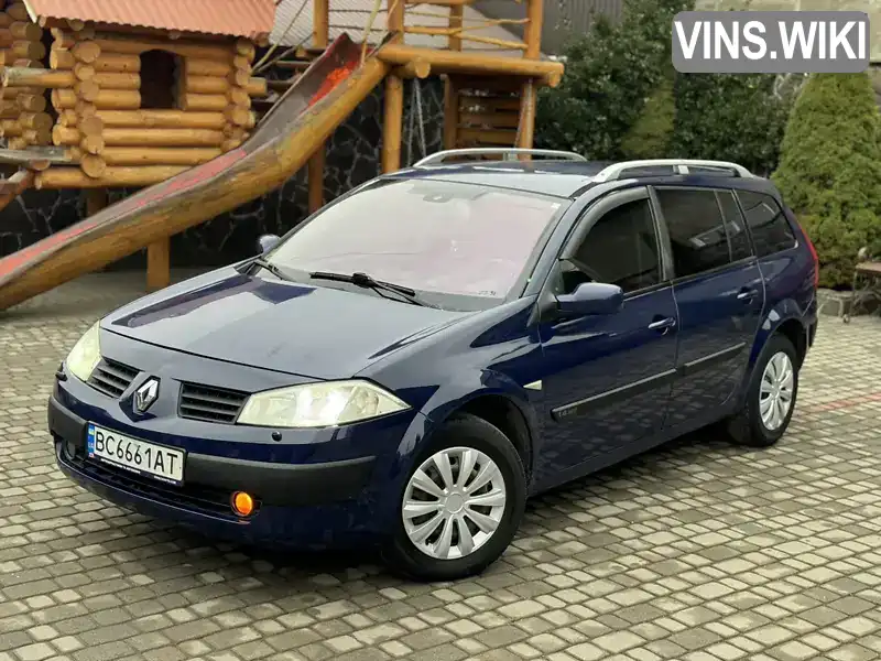 VF1KM0B0H30246549 Renault Megane 2004 Универсал 1.4 л. Фото 1