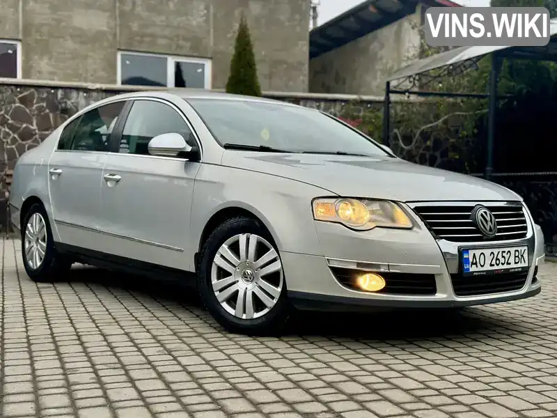 Седан Volkswagen Passat 2008 1.8 л. Ручна / Механіка обл. Закарпатська, Ужгород - Фото 1/21