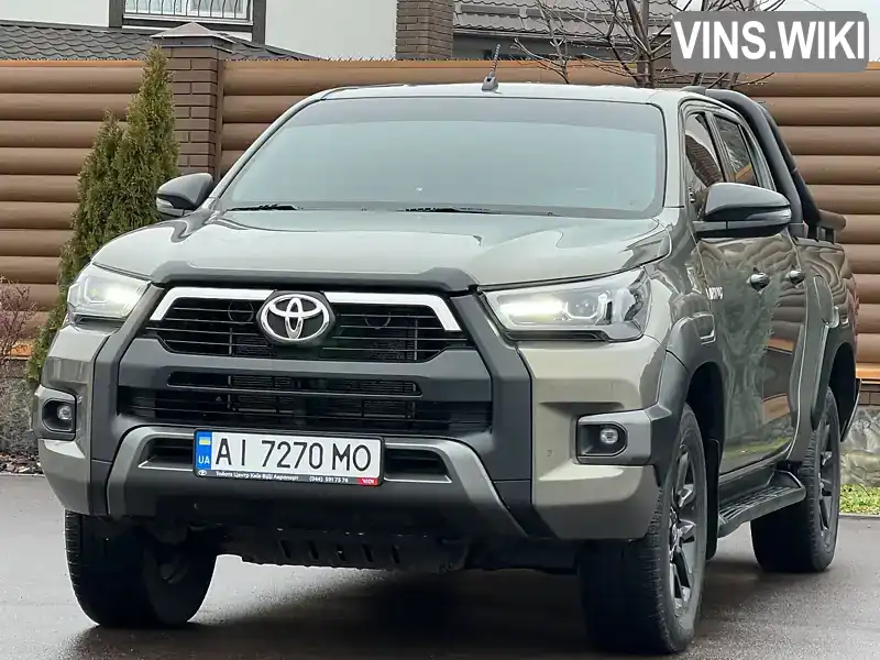 Пікап Toyota Hilux 2021 2.76 л. Автомат обл. Київська, Київ - Фото 1/21