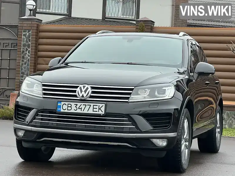 Позашляховик / Кросовер Volkswagen Touareg 2015 2.97 л. Автомат обл. Київська, Київ - Фото 1/21