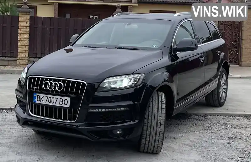 Позашляховик / Кросовер Audi Q7 2013 2.97 л. Автомат обл. Рівненська, Рівне - Фото 1/17