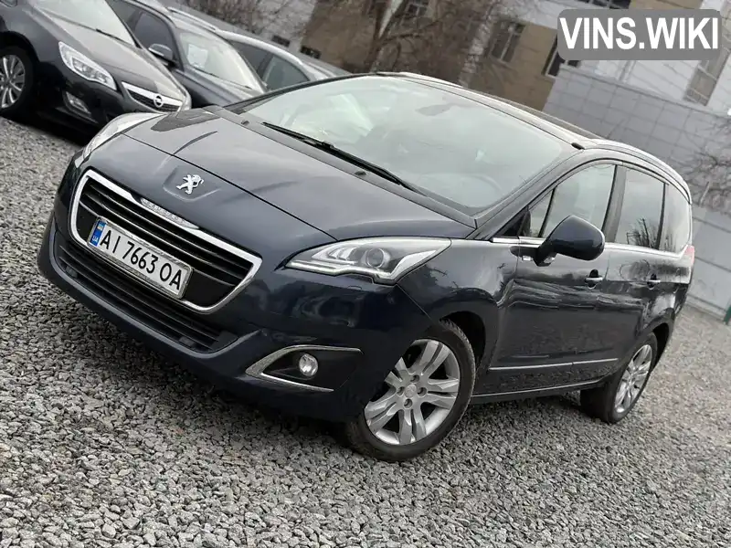 Мікровен Peugeot 5008 2015 1.6 л. Ручна / Механіка обл. Житомирська, Бердичів - Фото 1/21