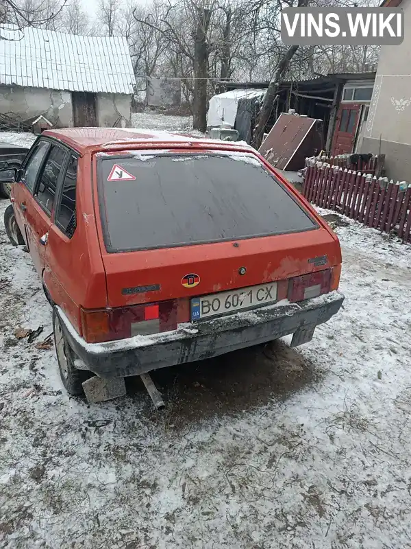 Хетчбек ВАЗ / Lada 2109 1989 1.09 л. Ручна / Механіка обл. Тернопільська, Тернопіль - Фото 1/21