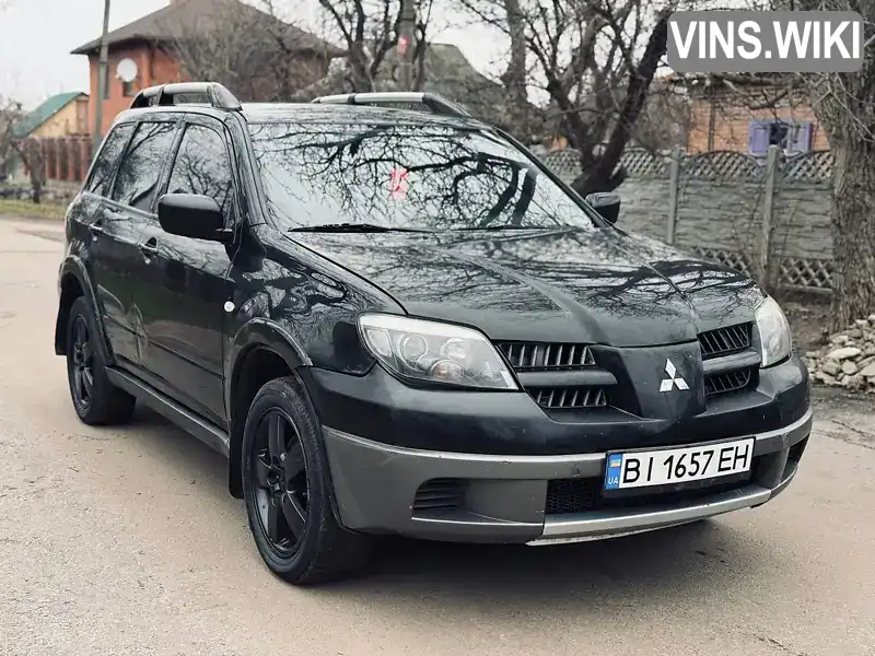 Позашляховик / Кросовер Mitsubishi Outlander 2007 2 л. Ручна / Механіка обл. Полтавська, Полтава - Фото 1/11