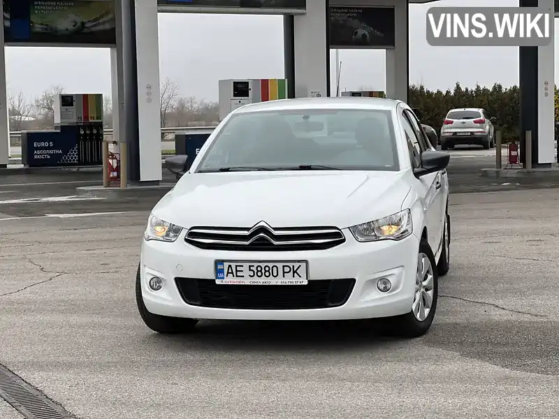 Седан Citroen C-Elysee 2014 1.2 л. Робот обл. Дніпропетровська, Дніпро (Дніпропетровськ) - Фото 1/21