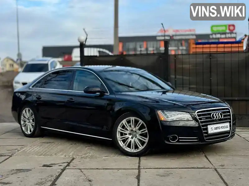 Седан Audi A8 2013 3 л. Типтронік обл. Київська, Київ - Фото 1/21