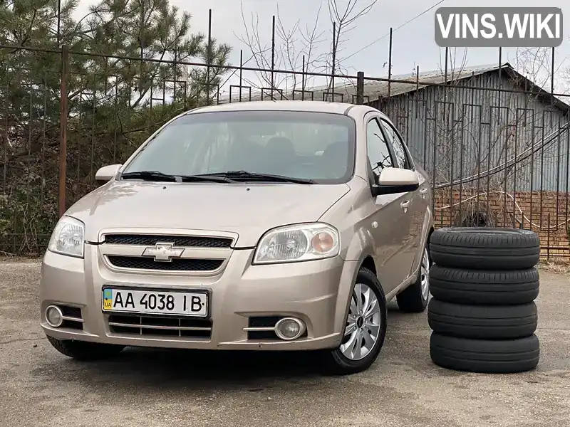 Седан Chevrolet Aveo 2008 1.6 л. Ручна / Механіка обл. Київська, Київ - Фото 1/21