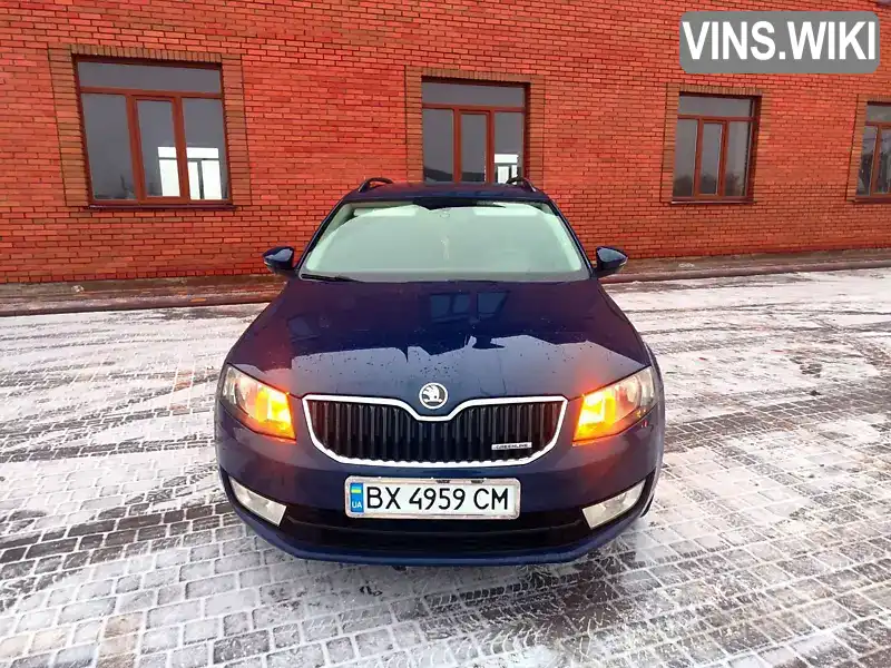 Универсал Skoda Octavia 2014 1.6 л. Ручная / Механика обл. Хмельницкая, Теофиполь - Фото 1/9