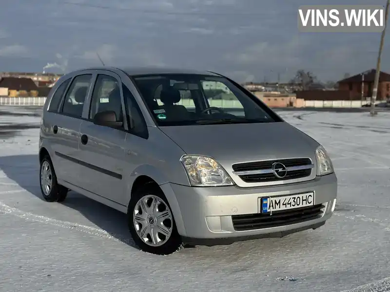 Микровэн Opel Meriva 2003 1.6 л. Ручная / Механика обл. Житомирская, Звягель - Фото 1/21