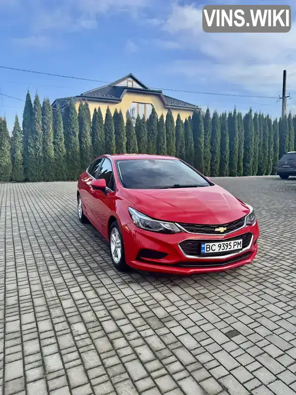 Седан Chevrolet Cruze 2017 1.4 л. Автомат обл. Львовская, Самбор - Фото 1/13