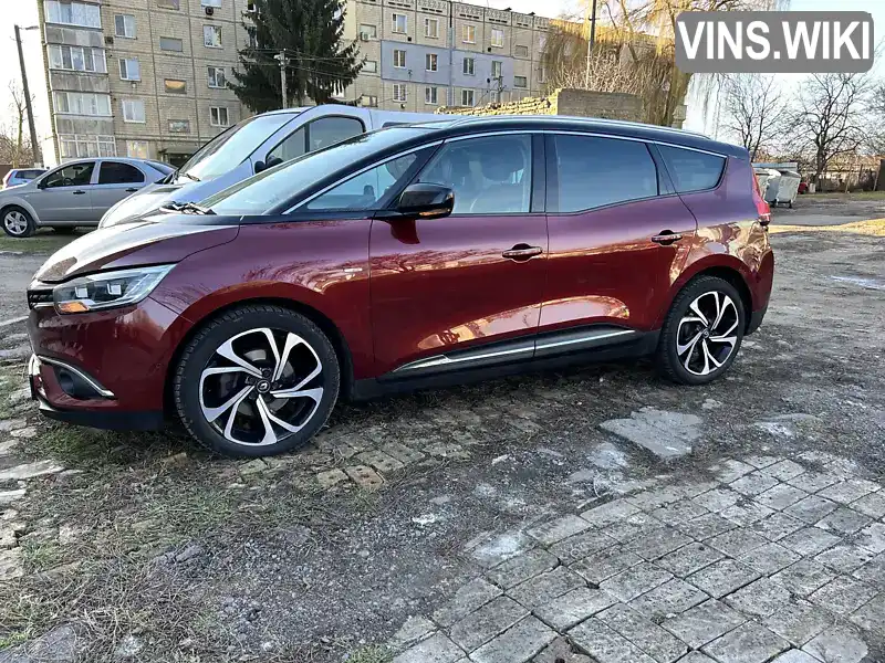 Минивэн Renault Grand Scenic 2017 1.5 л. Автомат обл. Киевская, Згуровка - Фото 1/21