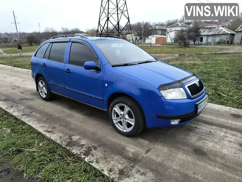 Универсал Skoda Fabia 2004 1.39 л. Ручная / Механика обл. Николаевская, Вознесенск - Фото 1/14