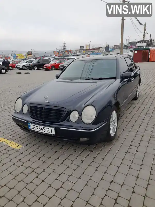 Седан Mercedes-Benz E-Class 2000 2.7 л. Ручна / Механіка обл. Чернівецька, location.city.luzhany - Фото 1/12