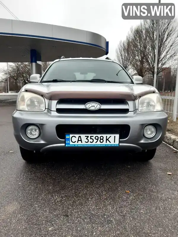 Позашляховик / Кросовер Hyundai Santa FE 2006 2.66 л. Автомат обл. Черкаська, Сміла - Фото 1/14