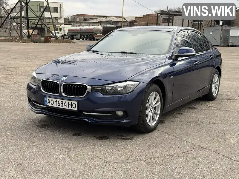 Седан BMW 3 Series 2016 2 л. Автомат обл. Закарпатська, Мукачево - Фото 1/21