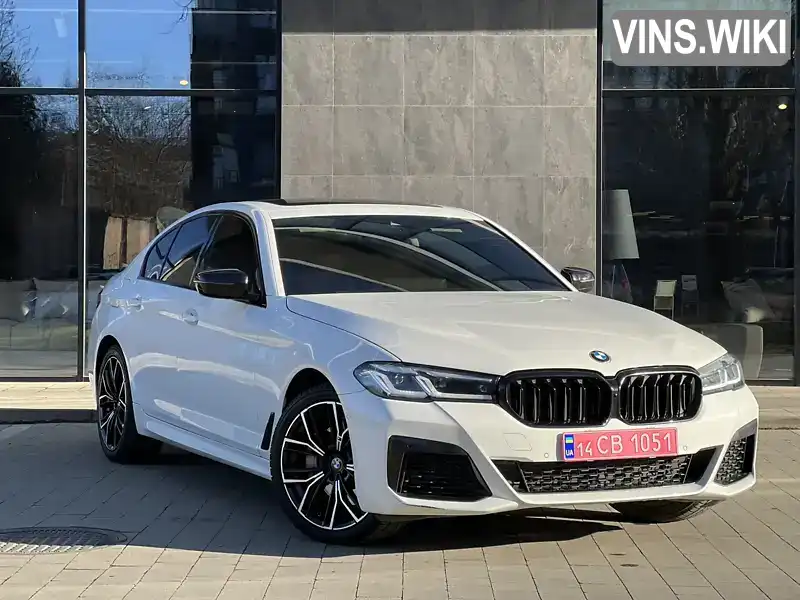 Седан BMW 5 Series 2022 2 л. Автомат обл. Закарпатська, Ужгород - Фото 1/21