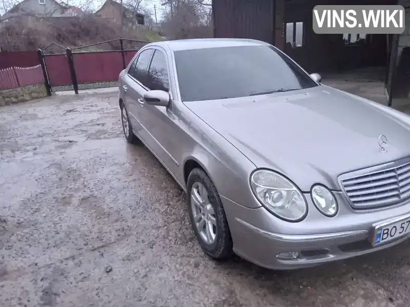 Седан Mercedes-Benz E-Class 2003 2.15 л. Автомат обл. Тернопільська, Теребовля - Фото 1/21