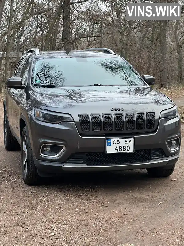 Позашляховик / Кросовер Jeep Cherokee 2020 3.24 л. Автомат обл. Чернігівська, Чернігів - Фото 1/21