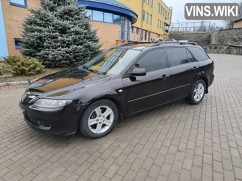 Універсал Mazda 6 2006 2 л. Ручна / Механіка обл. Харківська, Зміїв - Фото 1/10