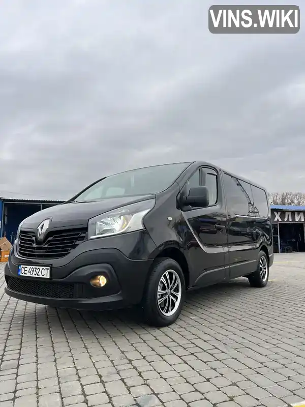 Мінівен Renault Trafic 2015 1.6 л. Ручна / Механіка обл. Чернівецька, Чернівці - Фото 1/21