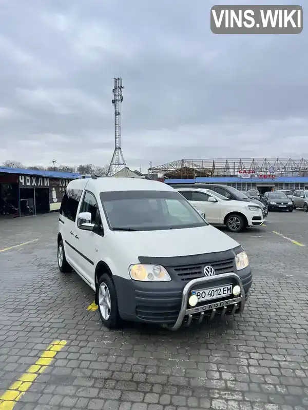 Мінівен Volkswagen Caddy 2005 1.9 л. Ручна / Механіка обл. Чернівецька, Чернівці - Фото 1/21