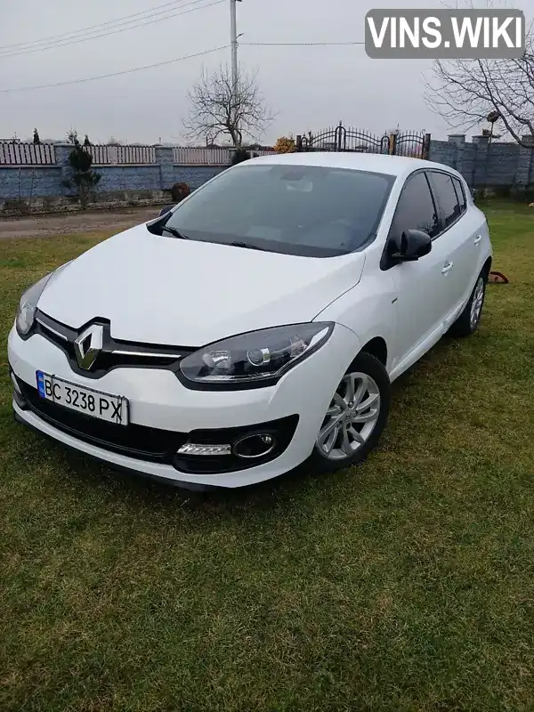 Хэтчбек Renault Megane 2015 1.5 л. Ручная / Механика обл. Львовская, Стрый - Фото 1/21