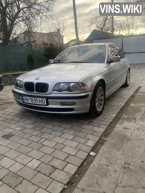 Седан BMW 3 Series 1998 2 л. Ручна / Механіка обл. Житомирська, Житомир - Фото 1/21