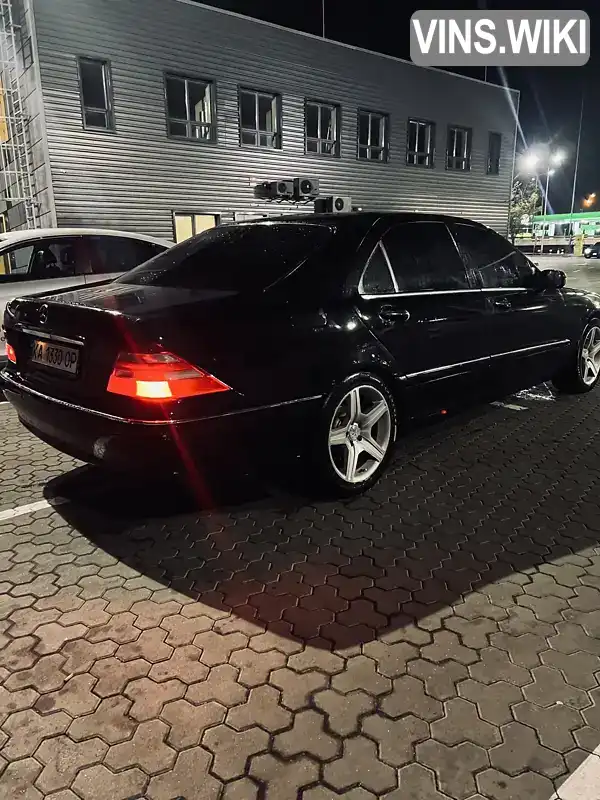 Седан Mercedes-Benz S-Class 2001 3.2 л. Автомат обл. Київська, Київ - Фото 1/15