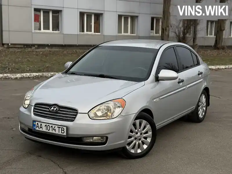 Седан Hyundai Accent 2007 1.4 л. Автомат обл. Київська, Київ - Фото 1/21