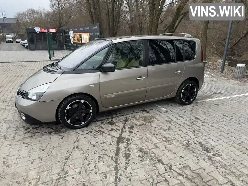 Мінівен Renault Espace 2013 2 л. Ручна / Механіка обл. Хмельницька, Хмельницький - Фото 1/21