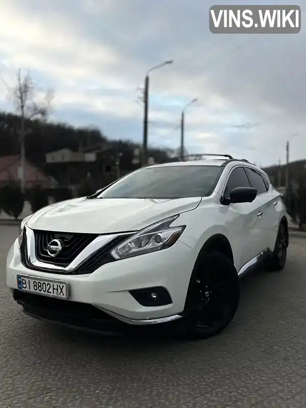 Позашляховик / Кросовер Nissan Murano 2017 3.5 л. Варіатор обл. Полтавська, Полтава - Фото 1/21