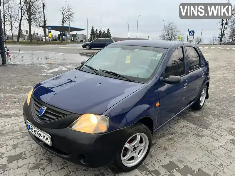 Седан Dacia Logan 2006 1.39 л. Ручна / Механіка обл. Вінницька, Вінниця - Фото 1/9