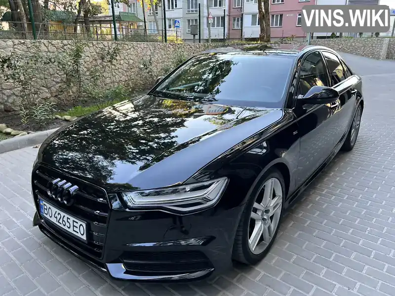 Седан Audi A6 2015 2 л. Автомат обл. Тернопільська, Тернопіль - Фото 1/21