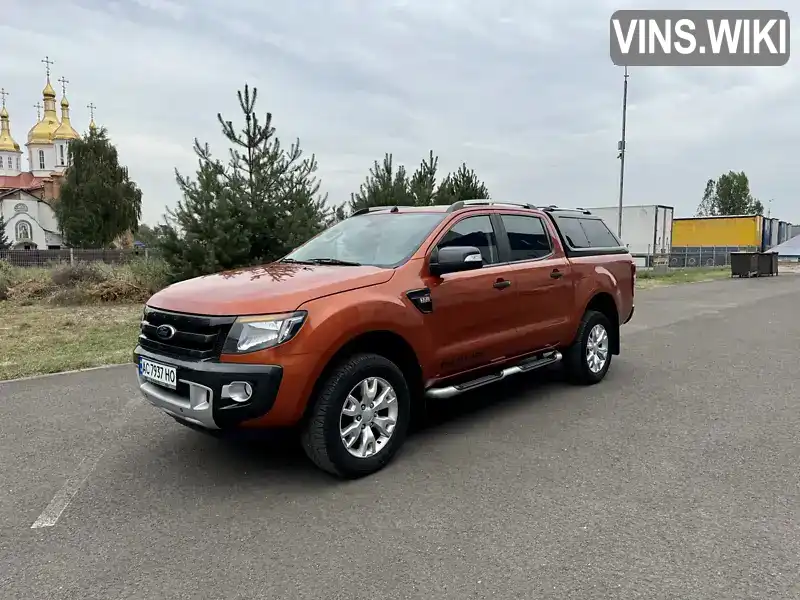 Пікап Ford Ranger 2014 3.2 л. Автомат обл. Волинська, Ковель - Фото 1/21