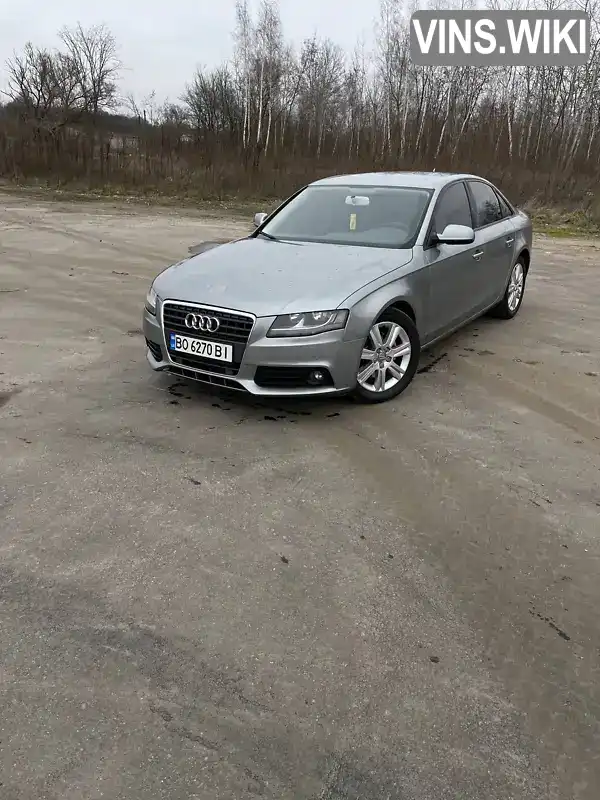 Седан Audi A4 2010 1.97 л. Автомат обл. Вінницька, Гнівань - Фото 1/18