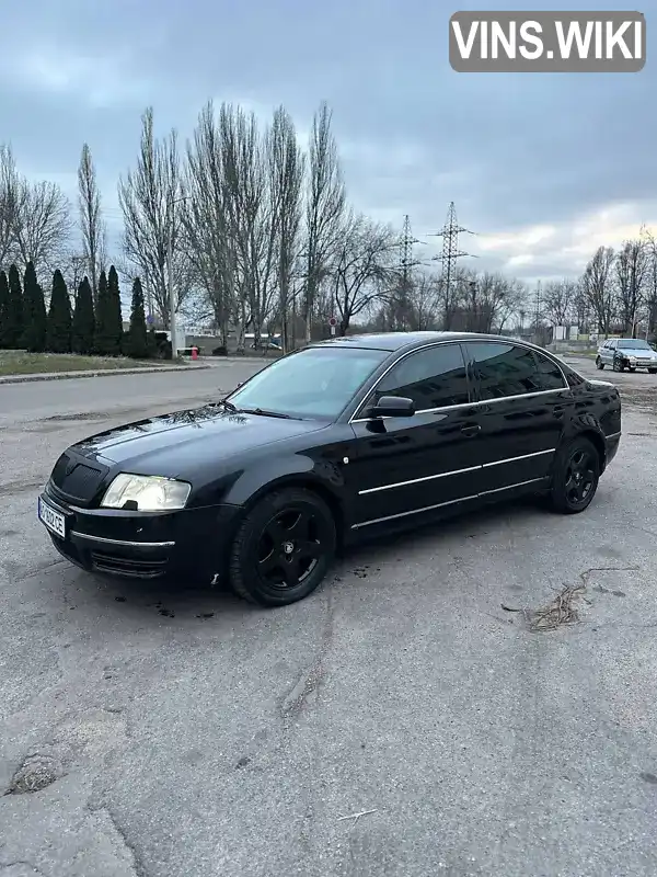 Ліфтбек Skoda Superb 2004 1.9 л. Ручна / Механіка обл. Запорізька, Запоріжжя - Фото 1/15