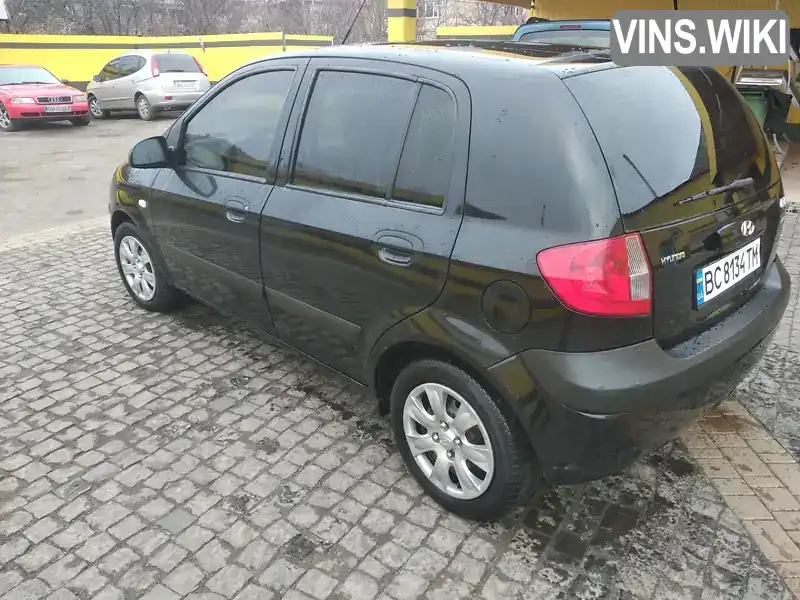 MALBT51GP8M100494 Hyundai Getz 2008 Хэтчбек 1.09 л. Фото 5