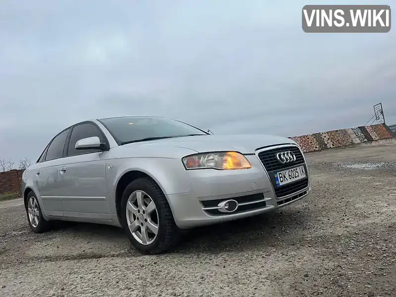 Седан Audi A4 2005 1.98 л. Ручна / Механіка обл. Одеська, Одеса - Фото 1/13