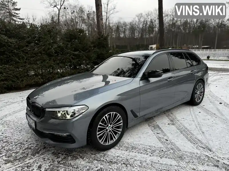 WBAJP11000BJ26445 BMW 5 Series 2018 Универсал 2 л. Фото 2