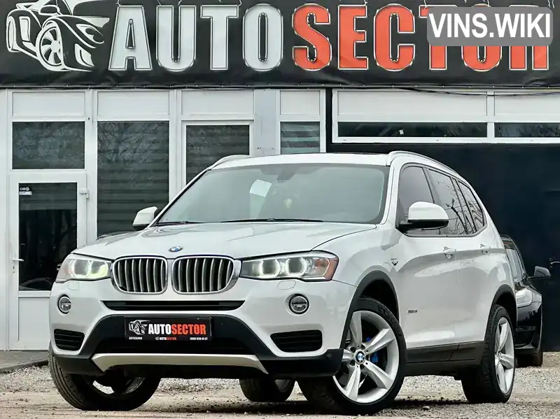 Позашляховик / Кросовер BMW X3 2016 2 л. Автомат обл. Харківська, Харків - Фото 1/21