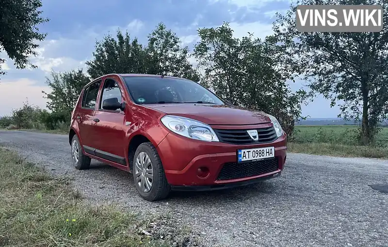 Хэтчбек Dacia Sandero 2009 1.39 л. Ручная / Механика обл. Ивано-Франковская, Ивано-Франковск - Фото 1/13