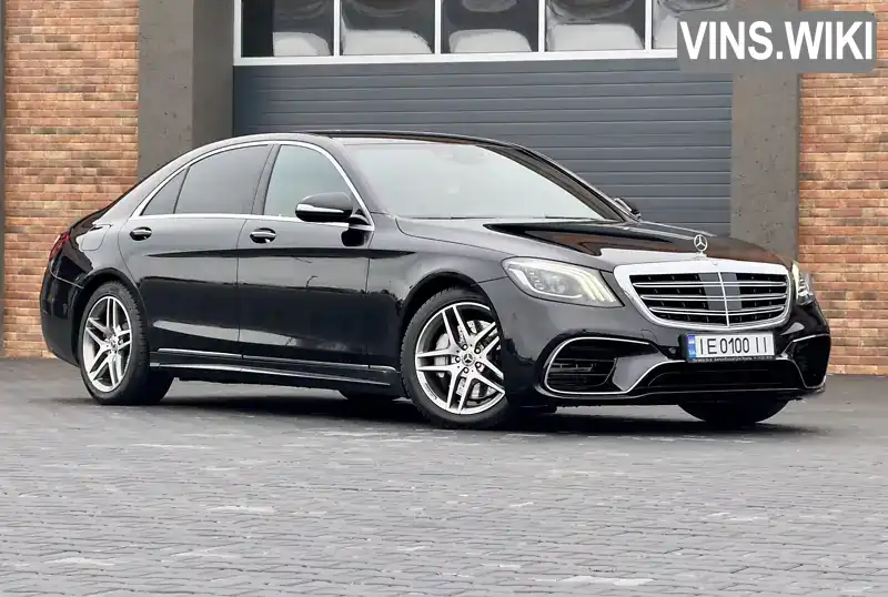 Седан Mercedes-Benz S-Class 2017 3 л. Автомат обл. Чернівецька, Чернівці - Фото 1/21