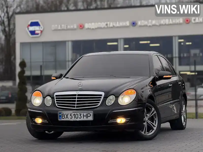 Седан Mercedes-Benz E-Class 2007 3 л. Автомат обл. Чернівецька, Чернівці - Фото 1/21