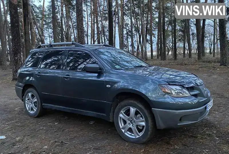 Позашляховик / Кросовер Mitsubishi Outlander 2003 2 л. Ручна / Механіка обл. Сумська, Охтирка - Фото 1/18