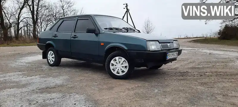 Седан ВАЗ / Lada 21099 2005 1.5 л. Ручна / Механіка обл. Житомирська, Любар - Фото 1/10